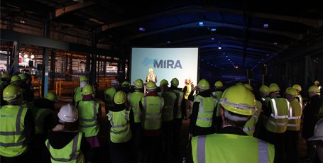Vince Cable Announces MIRA as a Core Partner in the new £21.8m Automotive Industry Proving Factory