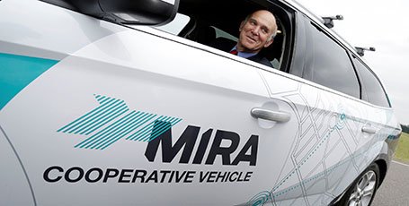 UK Government Fast Track of Driverless Cars announced at MIRA