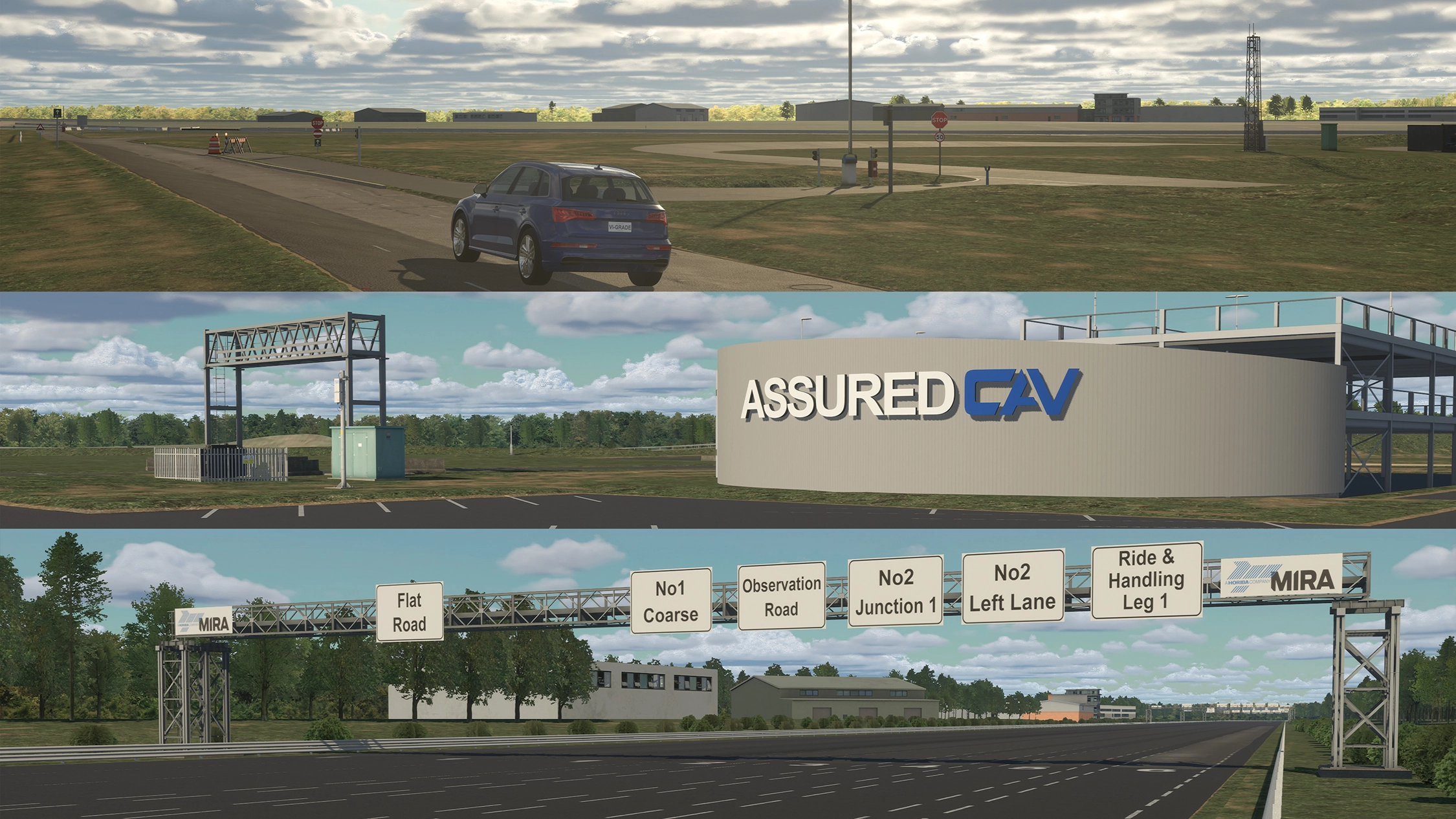 VI-grade Announces Availability of HORIBA MIRA’s Virtual Proving Ground Data for Offline and Online Simulations